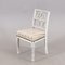 Gustavian Bench with Chairs, 1880s, Set of 5 2