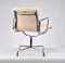 Vintage EA208 Soft Pad Management Chair in Cream Leather by Charles & Ray Eames for Vitra, 1990s 5