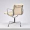 Chaise de Direction EA208 Vintage en Cuir Crème par Charles & Ray Eames pour Vitra, 1990s 6