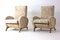 Vintage Reclining Chairs in Floral Upholstery, 1960s, Set of 2, Image 1