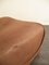 Large Neck Leather Ottoman or Footstool, 1970s 3