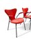 Series 7 Desk Chairs by Arne Jacobsen for Fritz Hansen, 1960s, Set of 4, Image 5