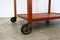 Danish Teak Serving Trolley with Reversible Tray, 1960s, Image 14