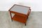 Danish Teak Serving Trolley with Reversible Tray, 1960s, Image 10