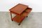 Danish Teak Serving Trolley with Reversible Tray, 1960s 7