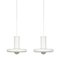 Mid-Century Optima Ceiling Lamps by Hans Due for Fog & Mørup, Set of 2 1