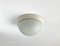 Vintage German Space Age Glass Moon Ceiling or Wall Lamp from Peill & Putzler, 1970s 1