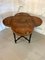Antique Victorian Walnut Marquetry Inlaid Centre Table, 1860s 1