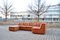 Vintage Modular Brandy Cognac Leather Sectional Sofa, Germany, 1970, Set of 6 4