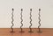 Vintage Brutalist Wrought Iron Candleholder from Hysteria, Set of 4, Image 1