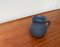 Vintage German Blue Ceramic Jug, 1970s, Image 13