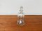 Vintage Danish Glass Kluk Kluk Bottle with Crown Glass Stopper from Holmegaard, 1970s, Image 4