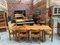 Extendable Dining Table in Elm from Maison Regain, 1980s, Image 15