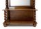 19th Century French Mirror Entry Mirror Colonnettes and Bench, 1890s, Image 4