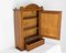 Art Deco French Little Poplar Armoire with Mirror, 1930s 5