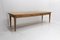 French Provincial Oak and Pine Refectory Server Dining Table, 1960s 6