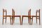 Teak Dining Chairs, Denmark, 1960s, Set of 4 4