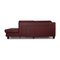 Dark Red Leather Flex Plus Corner Sofa Sofa from Ewald Schillig 8