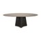 Black Glass Dining Table by Matteo Grassi 1