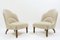 Toad Chairs in Light Upholstery, 1930s, Set of 2 1