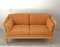 Vintage Sofa in Light Wood, Cane & Leather attributed to Arne Norell 4