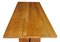 English Oak Trestle Dining Table, 1930s 5