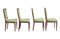 Sillas de comedor Mid-Century talladas. Juego de 6, Imagen 5