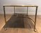 Bronze and Faux Bamboo Coffee Table, 1940s 6