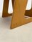 Mid-Century Modern Wood Foldable Desk and Chair, Italy, 1960s, Set of 2 15