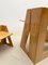 Escritorio plegable y silla Mid-Century de madera, años 60. Juego de 2, Imagen 17