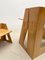 Mid-Century Modern Wood Foldable Desk and Chair, Italy, 1960s, Set of 2, Image 17