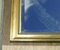 Espejo de pared con marco de pino de madera dorada y placa de vidrio con borde biselado, Imagen 12