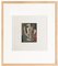 Roger de la Fresnaye, Visage, 1968, Lithograph, Framed 1