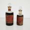 Early 20th Century Glass Apothecary Bottles, Set of 2, Image 2
