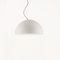 Medium Sonora Pendant in White Opaline Glass by Vico Magistretti for Oluce 2