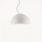 Medium Sonora Pendant in White Opaline Glass by Vico Magistretti for Oluce, Image 2