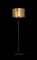 Lampada da terra Svep nera in ottone di Konsthantverk, Immagine 6