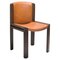 300 Stuhl aus Holz und Leder von Joe Colombo für Karakter 1
