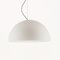 Sonora Suspension Lamp in Opaline Methacrylate by Vico Magistretti for Oluce 2