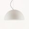 Sonora Suspension Lamp in Opaline Methacrylate by Vico Magistretti for Oluce, Image 2