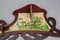 Art Nouveau Wooden Hand-Painted Floral Shelves, Germany, 1910, Set of 2, Image 12