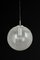 Small Chrome and Glass Ball Pendants from Limburg, Germany, 1970s 9