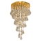 Large Murano Glass Tear Drop Chandelier by Christoph Palme, Germany, 1970s, Image 1