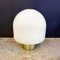 Mid-Century Modern Italian Table Lamp with Glossy Opal Glass attributed to Mazzega 6