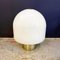 Mid-Century Modern Italian Table Lamp with Glossy Opal Glass attributed to Mazzega, Image 6