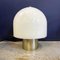 Mid-Century Modern Italian Table Lamp with Glossy Opal Glass attributed to Mazzega 7