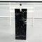Italian Square Coffee Table in Glass, Iron and Marquinia Marble, 1980s, Image 13