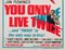 Póster de la película You Only Live Twice Daybill de James Bond, 1967, Imagen 5