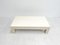 White Lacquered Coffee Table, 1970s 1