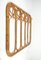 Bamboo and Rattan Coat Rack Stand, Italy, 1960s 4